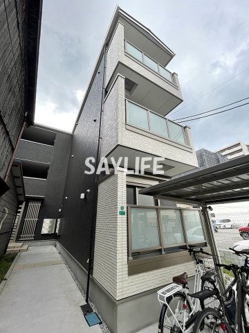 大阪市東成区深江北２丁目のアパートの外観