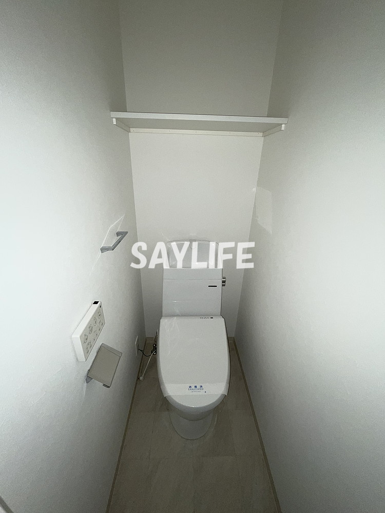 大阪市東成区深江北２丁目のアパートのトイレ