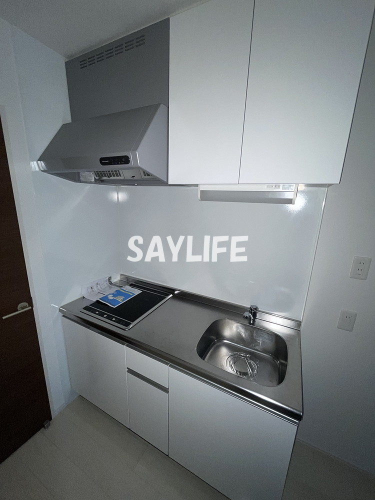 大阪市東成区深江北２丁目のアパートのキッチン