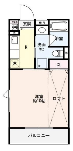 リトルガーデンの間取り