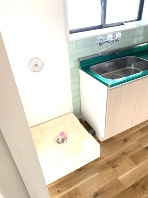 【設備】 | 天神コーポ | 洗濯機置場