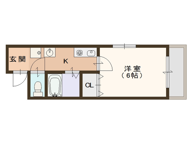 【間取り】 | ヴィラ安立