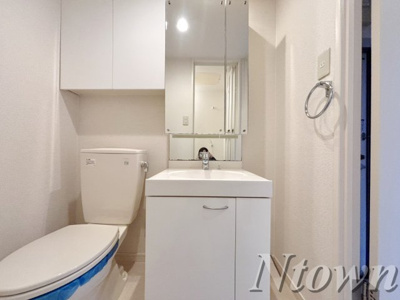 【独立洗面台】 | サンシティ | 独立洗面化粧台が付いています