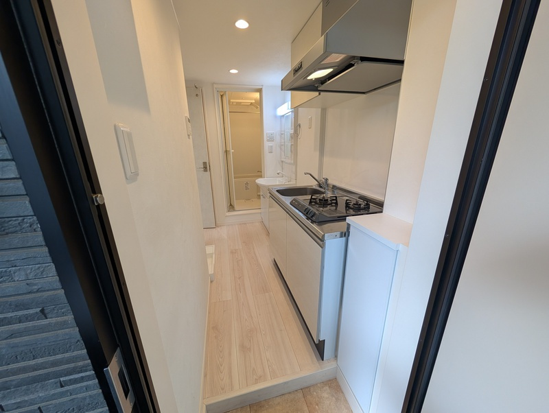 アザーレ・バモス百合ヶ丘の玄関