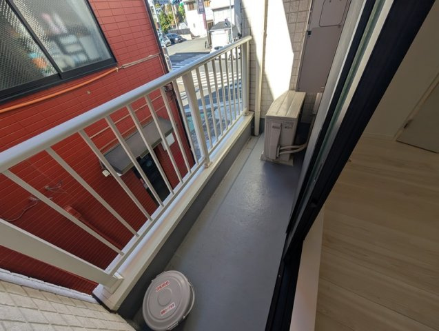 アザーレ・バモス百合ヶ丘のバルコニー