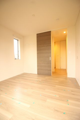 神明貸家A棟の寝室