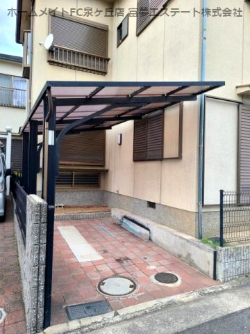 堺市中区深井清水町戸建の駐車場