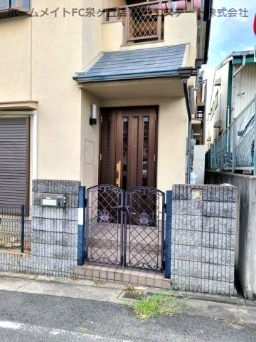 堺市中区深井清水町戸建のエントランス