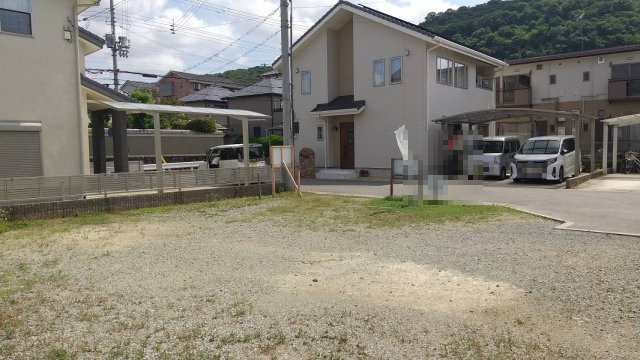 姫路市辻井7丁目／売土地の前面道路含む現地写真
