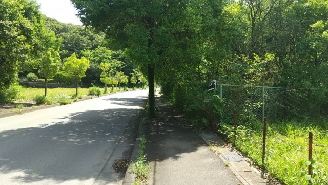 姫路市御立東6丁目／売土地の前面道路含む現地写真|【現況写真】