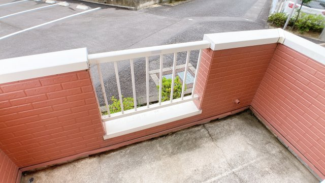 カリーノAのバルコニー