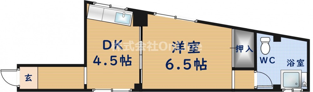 コーポエンゼルの間取り