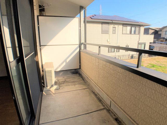サープラス東郷Ⅱのバルコニー