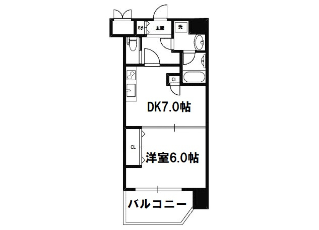 【間取り】 | スプランディッド新大阪III