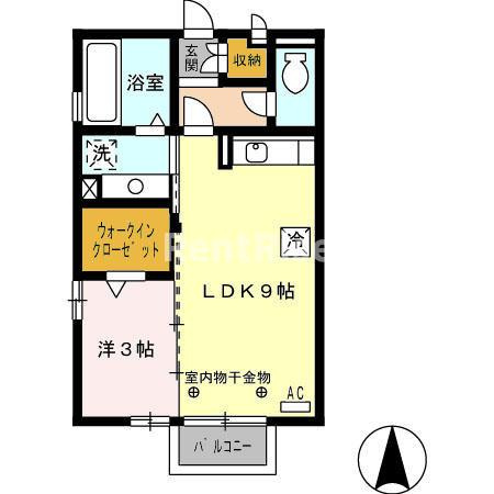 神山ヒルズの間取り