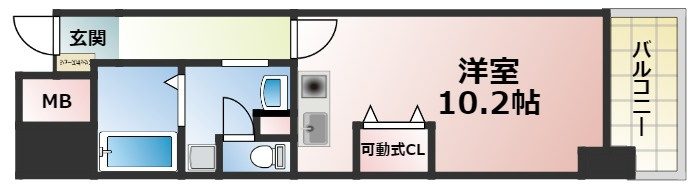 ロネスタ新深江の間取り