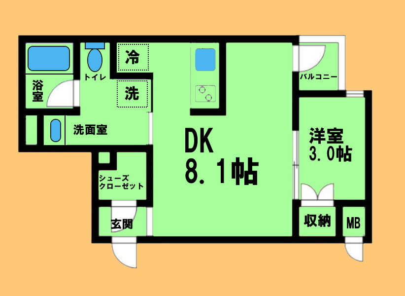 COZY大曽根の間取り