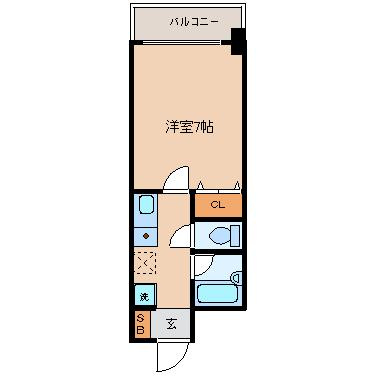 【間取り】 | ロイヤル天満橋