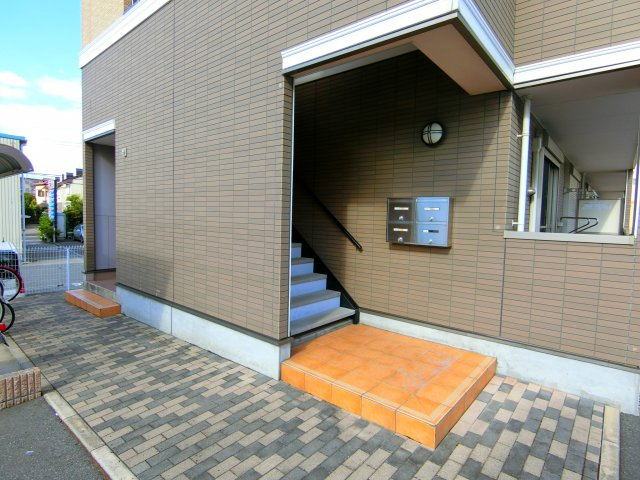 プラシードアルバのエントランス