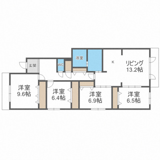 【間取り】 | メゾンMT北野