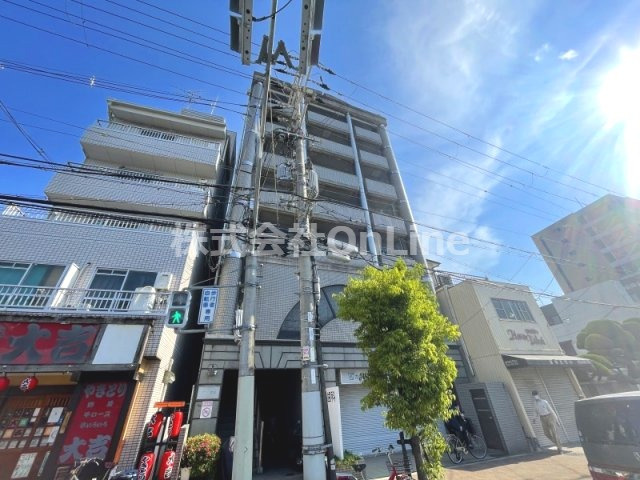 東大阪市足代北１丁目の賃貸マンションの外観