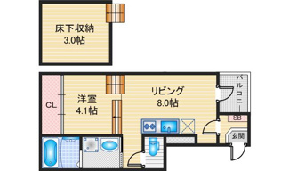 【間取り】 | Raffine鳴海 | 略図の為、現状優先