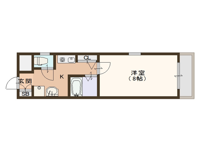 【間取り】 | フォレストインサイドⅡ