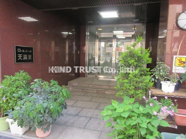 ローズコーポ天満東のエントランス|エントランスです