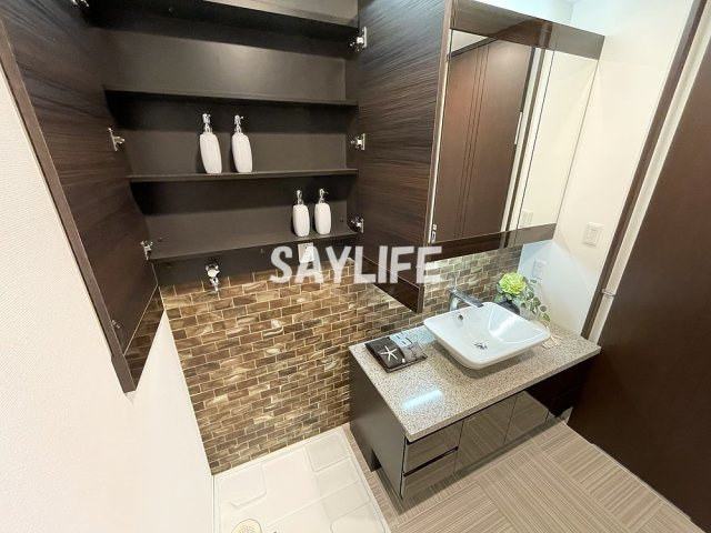 セイワパレス玉造の洗面所