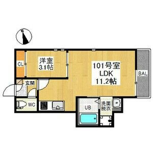 【間取り】 | GRANDTIC神宮南