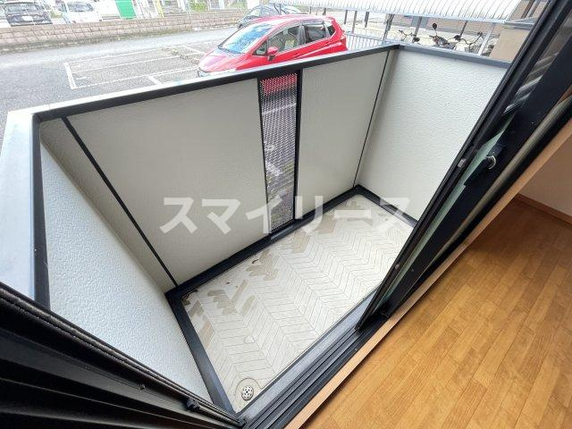 ベルドムールCTDのバルコニー