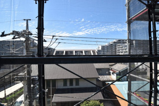 【展望】 | 物件のお問い合わせは、 ０１２０－７００－９６８までお気軽にどうぞ！
バルコニーからの眺望　※大規模修繕工事中