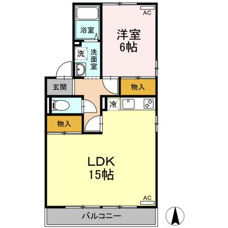 【間取り】 | セントラルヴィレッジ桑原　C棟