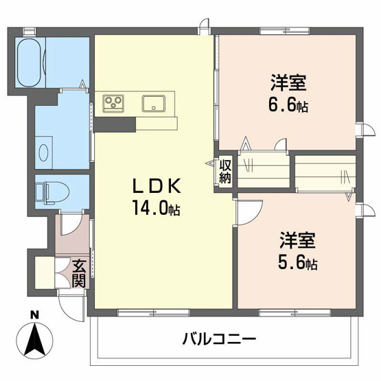 【間取り】 | ハーベスト土居田