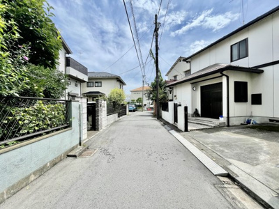 【前面道路含む現地写真】 | 府中市清水が丘2丁目/売地