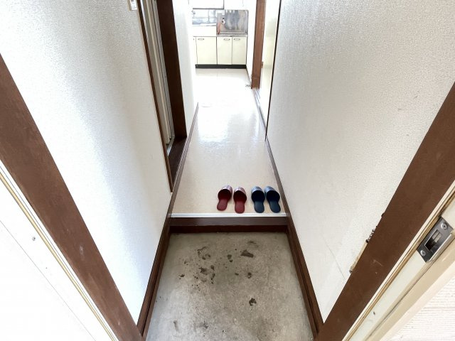 コーポフレンズの玄関|毎日通る玄関はこちらです
