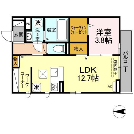 【間取り】 | フェリエⅤ