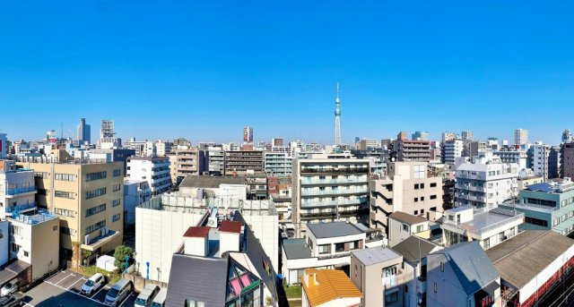 アルシェ菊川　空き室　8階　角　部屋　菊川駅5分の展望