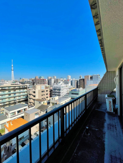 アルシェ菊川　空き室　8階　角　部屋　菊川駅5分の展望