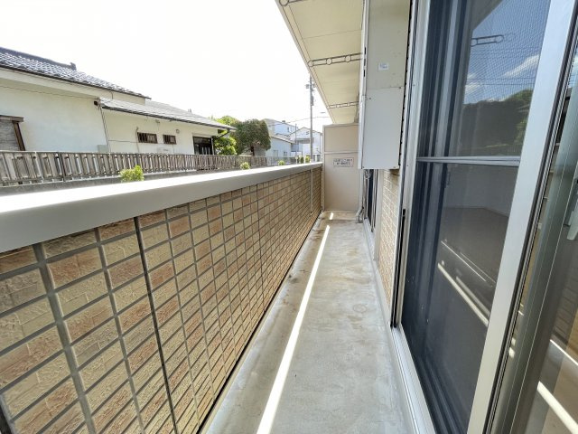 ソレーユソシア柏のバルコニー