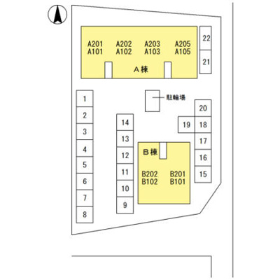 【区画図】 | リヴェールＳＡＣＨＩ