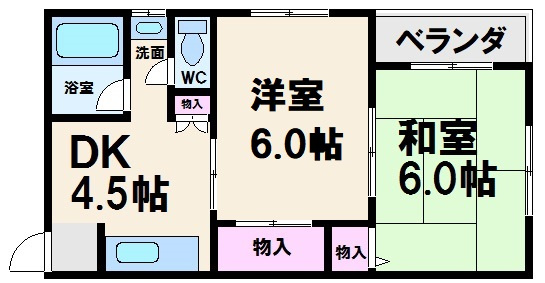 【間取り】 | シャトルハリマ