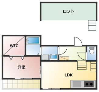 【間取り】 | Maison Lafre | 略図の為、現状優先