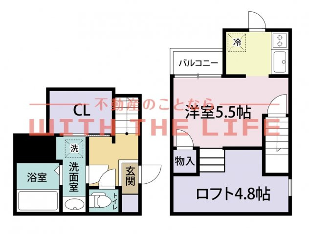 ＡＤＣ基山プルミエ【キャッシュバック対象の物件】の間取り