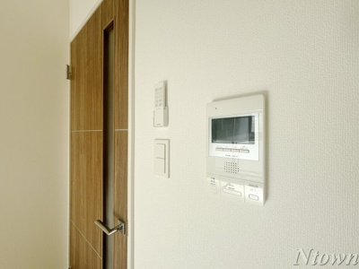 【セキュリティ】 | グランツェ名駅太閤通 | モニター付きインターホンです