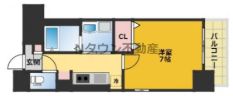 【間取り】 | グランツェ名駅太閤通 | 間取りです