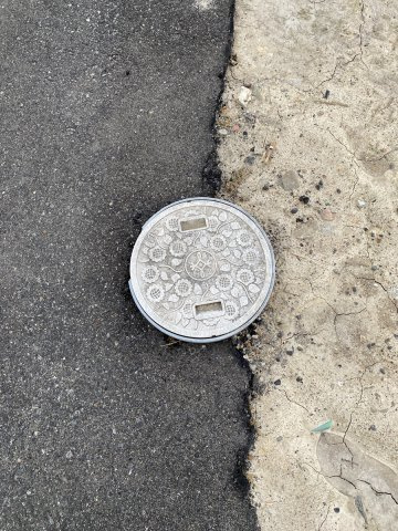 揖保郡太子町矢田部／売土地の前面道路含む現地写真