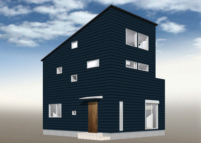 【外観パース】 | 海老名市国分北3丁目　新築戸建て　全1棟　【仲介手数料無料】