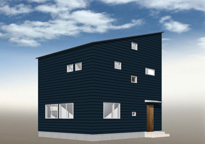 【外観パース】 | 海老名市国分北3丁目　新築戸建て　全1棟　【仲介手数料無料】