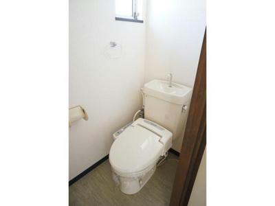 【トイレ】 | ウィングコーポラスⅡ | 同型別部屋　ウォシュレット